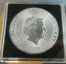 Load image into Gallery viewer, 2021 Silver 1 oz .9999 Fine Silver Tree of Life Hebrew Niue Dollar Coin
