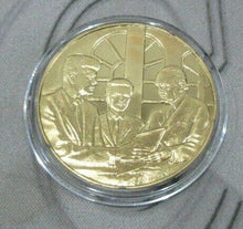 Load image into Gallery viewer, 1974 John Pinches Churchill Centenary Trust Silver Proof Gold Plated 1oz Medals
