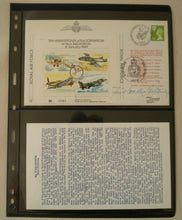 Load image into Gallery viewer, 1989 75th ANNIV FORMATION OF NO.6 SQUADRON A/M CROWLEY SIGNED FLOWN STAMP COVER
