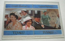 Load image into Gallery viewer, 1947-1997 THE GOLDEN WEDDING ANNIVERSARY QEII P PHILIP 6 MNH TUVALU STAMPS/INFO
