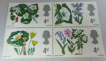 Load image into Gallery viewer, 1966 FLOWERS 4d 9d &amp; 1/9 - 13 STAMPS MNH PRESENTED IN CLEAR FRONTED STAMP HOLDER
