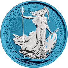 Load image into Gallery viewer, 2019  .999 Silver Coin - Space Blue Edition PANDA BRITANNIA EAGLE KOALA KANGAROO
