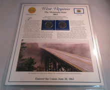 Load image into Gallery viewer, Statehood Quarters Collection Volume 2 Pages Sold Individually, Coins and Stamps
