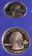 Load image into Gallery viewer, 2005 UNITED STATES MINT 50 STATE QUARTERS PROOF 5 COIN SET SAN FRANCISCO MINT
