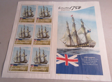 Load image into Gallery viewer, 175th ANNIV DEATH OF NELSON &amp; 250TH ANNIV BIRTH OF NELSON STAMPS MNH MINI SHEETS
