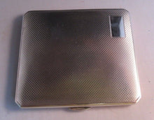 Load image into Gallery viewer, 1937 .925 STERLING SILVER CIGARETTE CASE 101.99 GRAMS Frederick Field BIRMINGHAM
