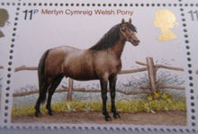 Load image into Gallery viewer, 1978 WELSH PONY 11p BLOCK OF 6 STAMPS MNH WITH TRAFFIC LIGHTS
