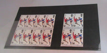 Load image into Gallery viewer, 1966 ENGLAND WINNERS WORLD CUP 1966 4d 12x STAMPS MNH CLEAR FRONTED STAMP HOLDER
