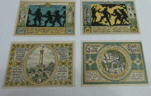 Load image into Gallery viewer, 1921 COLDITZ CASTLE 50 PFENNING BANK NOTE SERIES OF SIX DIFFERENT NOTES
