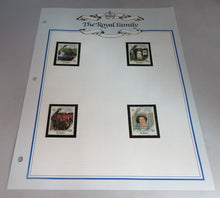 Load image into Gallery viewer, 1986 QUEEN ELIZABETH II 60TH BIRTHDAY ST KITTS STAMPS &amp; ALBUM SHEET
