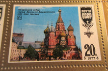 Load image into Gallery viewer, 1977 RUSSIA RUSSIAN ART BLOCK OF 6 STAMPS MNH
