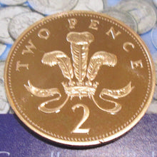 Load image into Gallery viewer, UK Proof TWO Pence 2p Mint Condition! 1970 - 2020 With Protective Wallet
