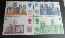 Load image into Gallery viewer, 1969 CATHEDRALS 5d 12 STAMPS MNH WITH STAMP HOLDER
