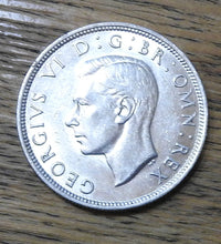 Load image into Gallery viewer, 1942 KING GEORGE VI SILVER HALFCROWN VERY COLLECTABLE CONDITION SPINK 4080 Cc3
