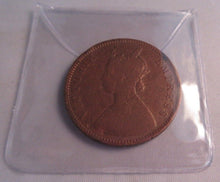 Load image into Gallery viewer, 1877 HALF ANNA COIN IN PROTECTIVE CLEAR FLIP
