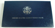 Load image into Gallery viewer, 1987 SILVER DOLLAR UNITED STATES CONSTITUTION COIN BOXED WITH COA
