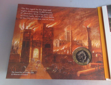 Load image into Gallery viewer, Great Fire of London 1666 350th Anniversary 2016 BUnc Royal Mint £2 Coin Pack
