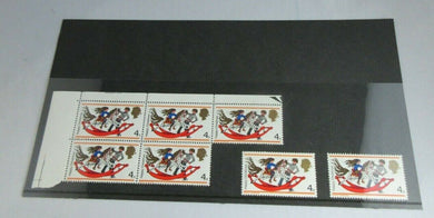 1968 HAPPY CHRISTMAS 4d 7 STAMPS MNH