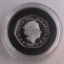 Load image into Gallery viewer, Alan Turing Enigma Code Breaker - 2022 Silver Proof Royal Mint 50p Coin Box/COA
