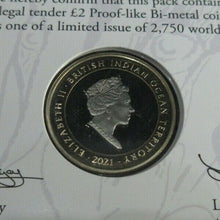 Load image into Gallery viewer, The White Greyhound of Richmond, 2021 Queen&#39;s Beasts RARE BIOT £2 Coin In Pack

