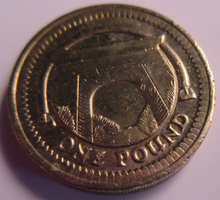 Load image into Gallery viewer, 2004/5/6/7 FOUR ROYAL MINT £1 ONE POUND COINS BRIDGES EF-UNC IN POUCH
