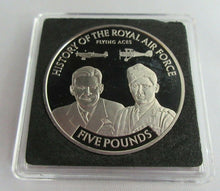 Load image into Gallery viewer, 2008 HISTORY OF THE RAF FLYING ACES PROOF £5 FIVE POUND CROWN BOX COA
