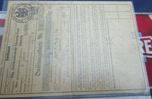 Load image into Gallery viewer, 1939 - 1940 WWII GERMANY Invalidenvers REVENUE STAMPBOOK &amp; STAMPS
