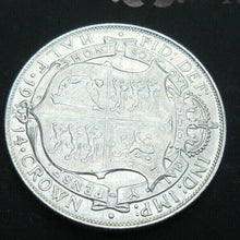 Load image into Gallery viewer, 1914 GEORGE V BARE HEAD FIRST COINAGE 1/2 CROWN SPINK 4011 CROWNED SHIELD Cc1
