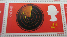 Load image into Gallery viewer, 1967 RADAR 4d 9 STAMPS MNH
