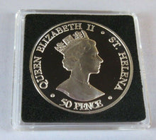 Load image into Gallery viewer, 2005 60TH ANNIVERSARY OF THE END OF WWII QEII SILVER PROOF FIFTY PENCE BOX/COA
