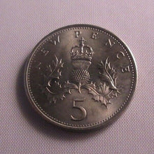 Load image into Gallery viewer, 1968 - 2015 BUnc/Unc UK Royal Mint 5p Five Pence Coins
