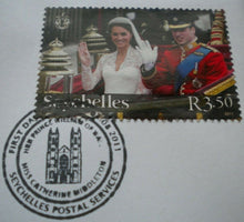 Load image into Gallery viewer, 2011 WILLIAM &amp; CATHERINE A ROYAL LIFE 1 CROWN FIRST DAY COIN COVER PNC &amp; COA
