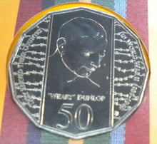 Load image into Gallery viewer, 1995 SIR EDWARD WEARY DUNLOP 50C ROYAL AUSTRALIA MINT COIN COVER PNC &amp; INFO
