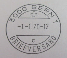 Load image into Gallery viewer, 18TH CHESS OLYMPIAD FIRST DAY STAMP COVER POSTMARKED BERN1 BRIEFVERSAND
