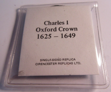 Load image into Gallery viewer, CHARLES I OXFORD CROWN 1625-1649 RE-STRIKE COIN
