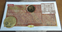 Load image into Gallery viewer, 1998 Millennium Gibraltar Proof £5 Coin + Inventors John Harrison BenhamSilk PNC
