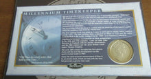 Load image into Gallery viewer, 2000 ISLE OF MAN 1 CROWN BIG BEN THE NEW MILLENNIUM BENHAM SILK PNC + COA
