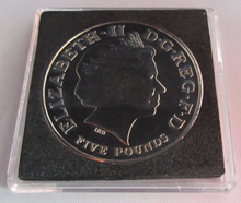 Load image into Gallery viewer, 2009 QEII OLYMPIC COUNTDOWN 3 BUNC £5 FIVE POUND COIN QUAD CAPSULE &amp; COA
