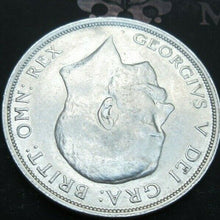 Load image into Gallery viewer, 1914 GEORGE V BARE HEAD FIRST COINAGE 1/2 CROWN SPINK 4011 CROWNED SHIELD Cc1
