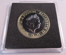 Load image into Gallery viewer, 2021 SIR WALTER SCOTT QEII BUNC £2 TWO POUND COIN WITH QUAD CAPSULE &amp; COA
