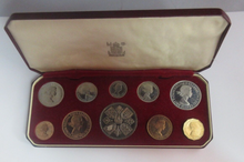 Load image into Gallery viewer, 1953 Coronation Queen Elizabeth II UK Proof 10 Coin Set In Original Box
