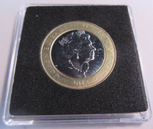 Load image into Gallery viewer, 2018 HARRY &amp; MEGAN QEII BUNC £2 TWO POUND COIN WITH QUAD CAPSULE &amp; COA
