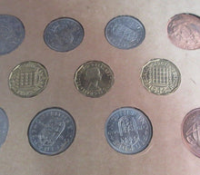 Load image into Gallery viewer, 1967 BUnc UK Coinage National Provincial Bank 17 Coin set 2 x Each Coin in Pack
