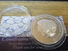Load image into Gallery viewer, UK SILVER PROOF PRINCESS DIANA COINS VARIOUS £5 /CROWNS/RUPEES/ DOLLARS
