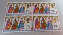 Load image into Gallery viewer, 1969 VARIOUS CHRISTMAS STAMPS X 24 MNH MINT &amp; USED IN CLEAR FRONTED STAMP HOLDER
