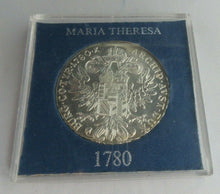 Load image into Gallery viewer, 1780 MARIA THERESA THALER 1780 PROOF RESTRIKE SILVER COIN ENCAPSULATED
