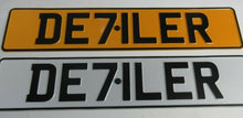 Load image into Gallery viewer, DE71LER (DEALER) Number Plate Reg Plate personalised / cherished car plate UK
