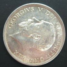 Load image into Gallery viewer, 1918 GEORGE V BARE HEAD FIRST COIN HALF 1/2 CROWN SPINK 4011 CROWNED SHIELD Cc2
