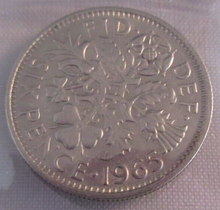 Load image into Gallery viewer, 1953-1967 QUEEN ELIZABETH II SIXPENCE 6d FULL 15 COIN SET IN CLEAR FLIP
