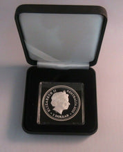 Load image into Gallery viewer, 2003 Edwards Crown Golden Jubilee 1oz Silver Proof Australia RM $1 Coin Box/COA
